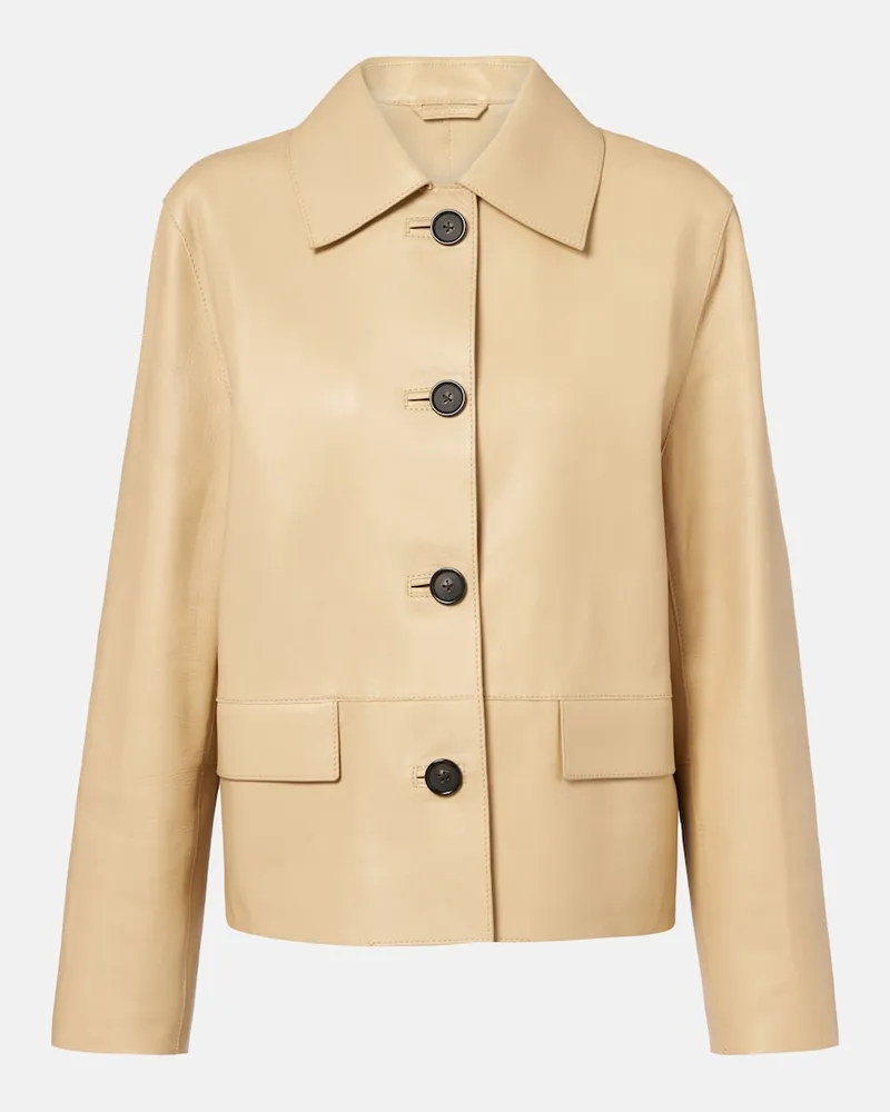 Totême Giacca in pelle Beige