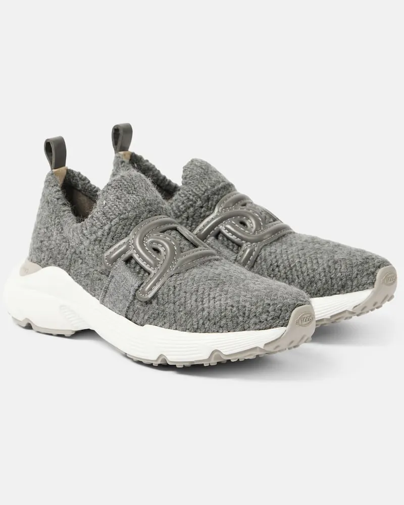 TOD'S Sneakers Kate in maglia Grigio
