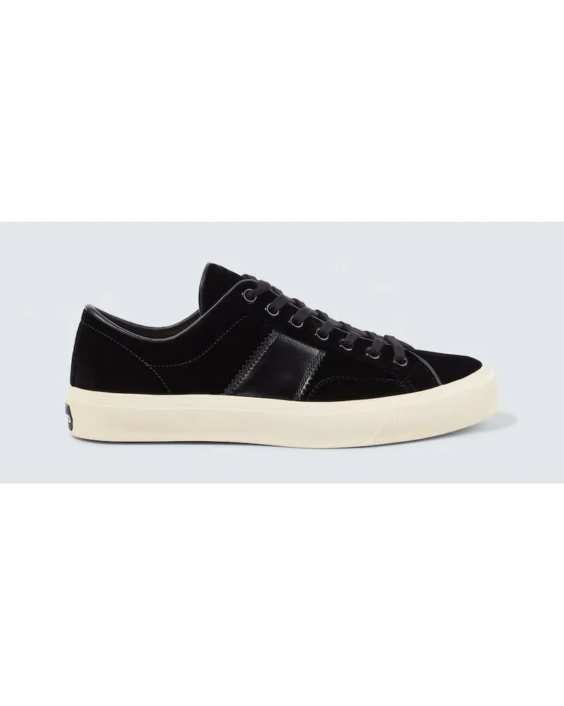 Tom Ford Sneakers Cambridge in velluto Multicolore