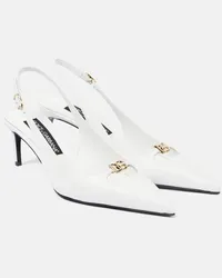 Dolce & Gabbana Pumps slingback 60 in pelle Bianco