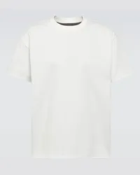 Bottega Veneta T-shirt in jersey di cotone Bianco