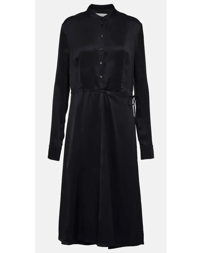 Jil Sander Abito midi svasato Blu