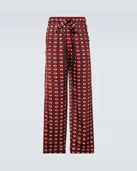 Wales Bonner x Lubaina Himid - Pantaloni a quadri Multicolore