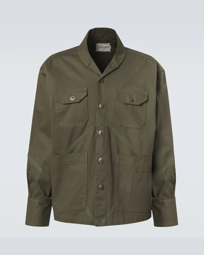 Greg Lauren Giacca in cotone Verde