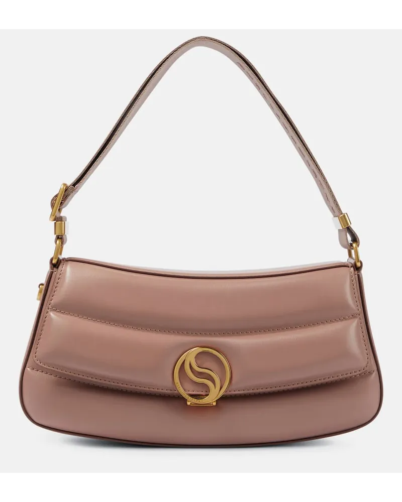 Stella McCartney Borsa a spalla S-Wave trapuntata Rosa