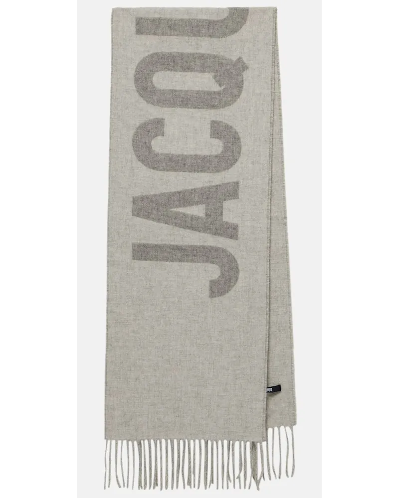 Jacquemus Sciarpa Jacquemus in lana vergine Grigio