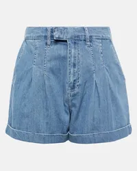 Frame Denim Shorts di jeans Blu