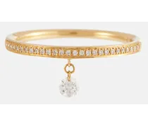 Persée Anello Zéus in oro 18kt con diamanti