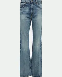 Nili Lotan Jeans regular Joan a vita alta Blu