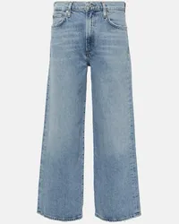 AGOLDE Jeans regular cropped Harper Blu