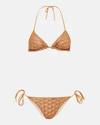 Missoni Bikini in maglia Marrone