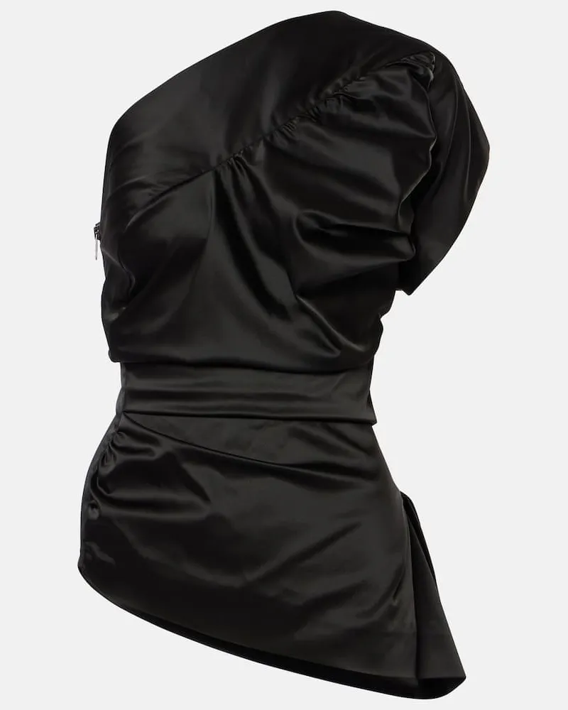 Vivienne Westwood Top asimmetrico Andalouse Blu
