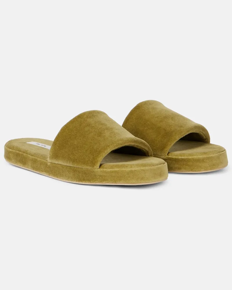 The Row Sandali Pillow Verde