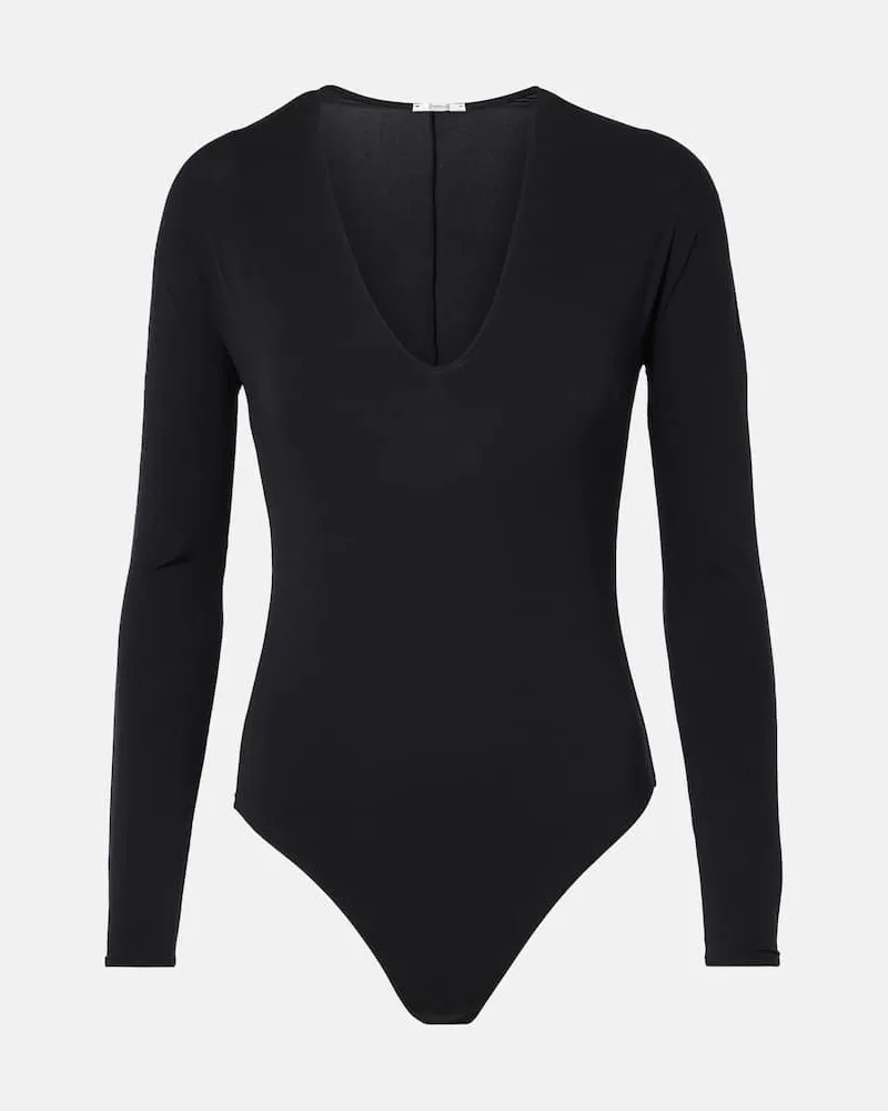 Wolford Body The V Neck Nero