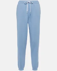 Ralph Lauren Pantaloni sportivi in misto cotone Blu