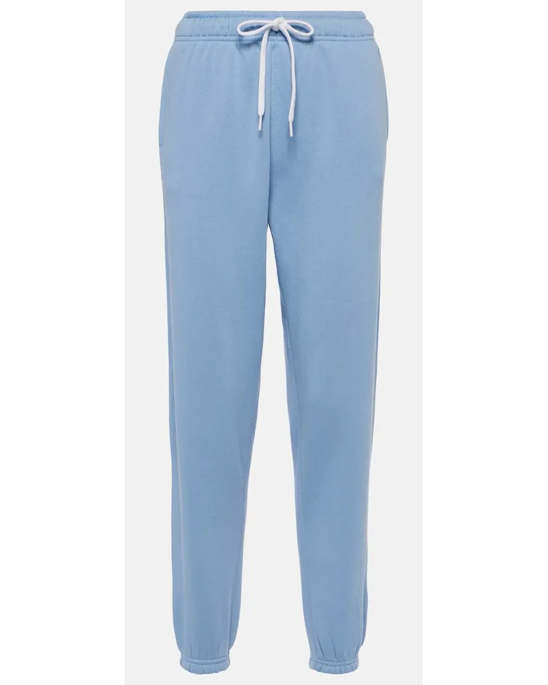 Ralph Lauren Pantaloni sportivi in misto cotone Blu