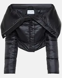 Alaïa Alaïa Giacca imbottita cropped Nero