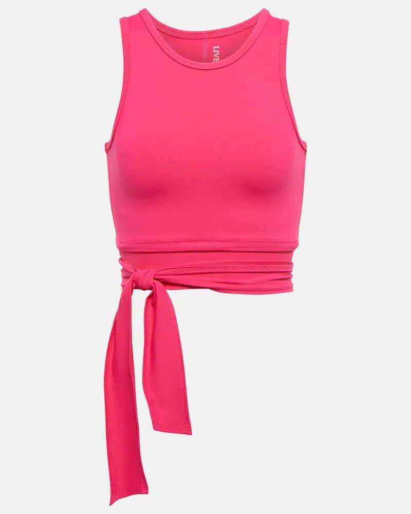 Live The Process Top a portafoglio Ballet Rosa