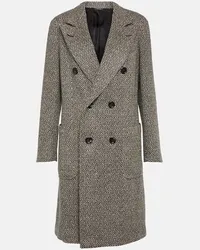 Loro Piana Cappotto Herwin in lino e cashmere Grigio