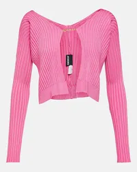 Jacquemus Cardigan Pralu Longue Rosa