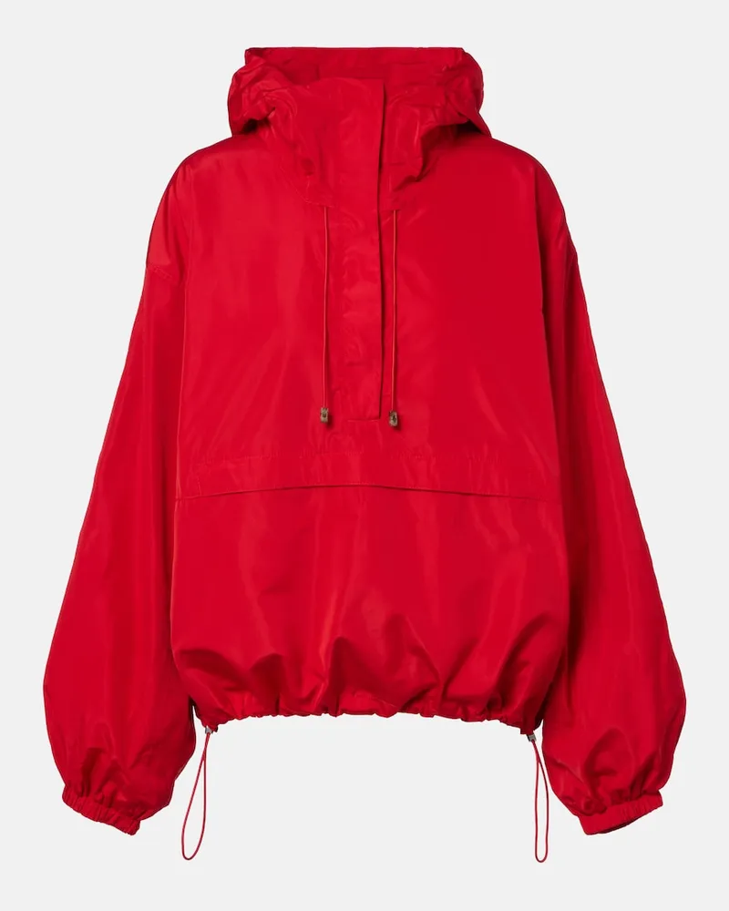Róhe RÃ³he Giacca oversize con cappuccio Rosso