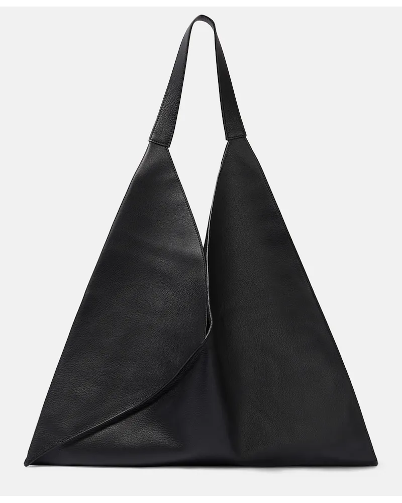 KHAITE Borsa Sara Medium in pelle Nero