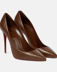 Christian Louboutin Pumps Kate 100 in pelle Marrone