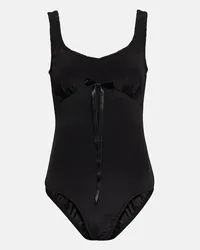 Simone Rocha Body con fiocco Nero