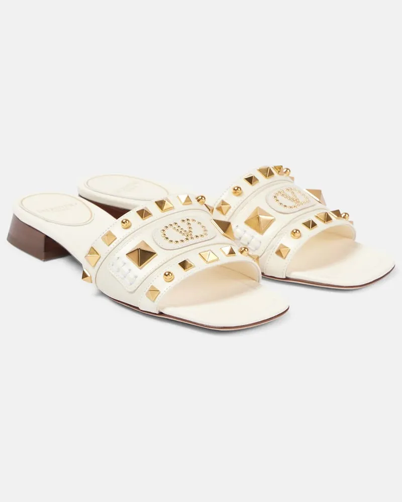 Valentino Garavani Sandali Plaster Caster in pelle Bianco