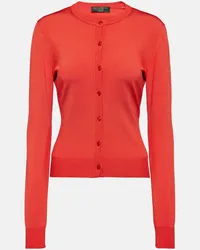 Dolce & Gabbana Cardigan Capri in maglia Rosso