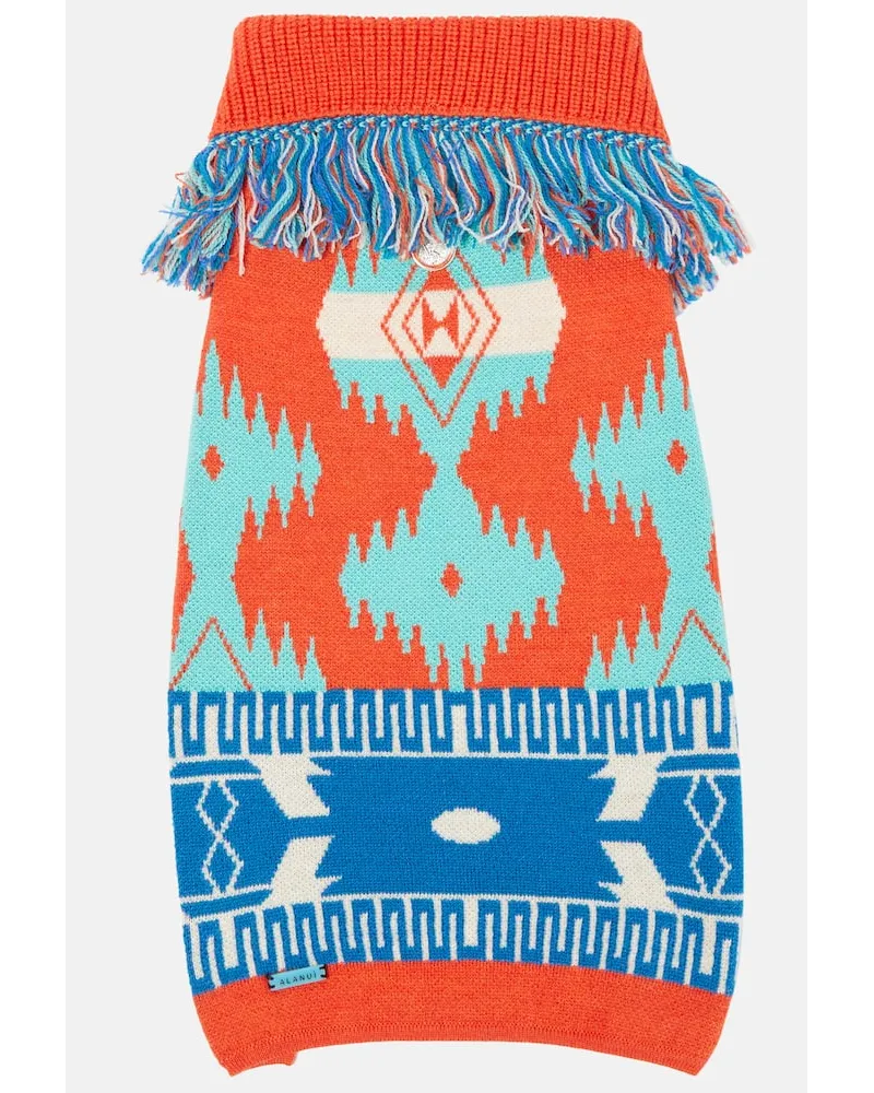 Alanui x Poldo Dog Couture - Maglione per cani Multicolore