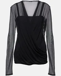 Givenchy Blusa in jersey Nero