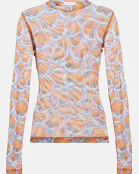 J.W.Anderson Top con stampa Multicolore