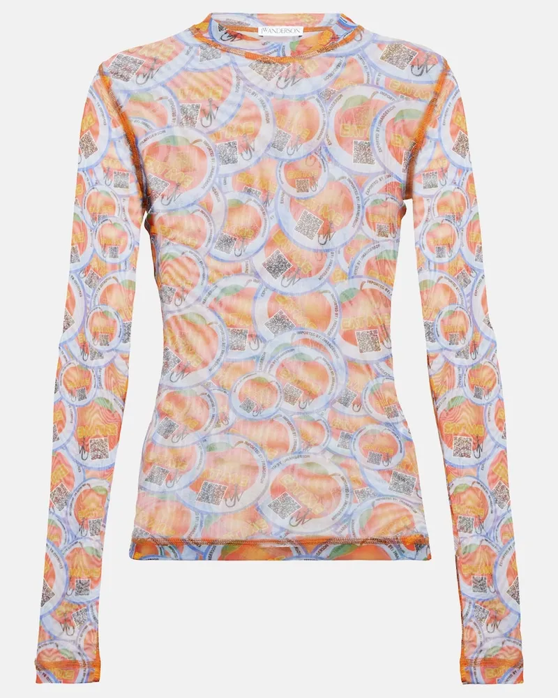 J.W.Anderson Top con stampa Multicolore