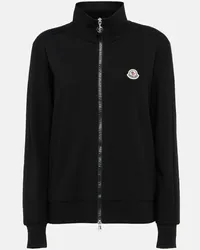 Moncler Cardigan con logo Nero