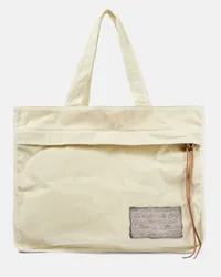 Acne Studios Borsa in canvas Beige