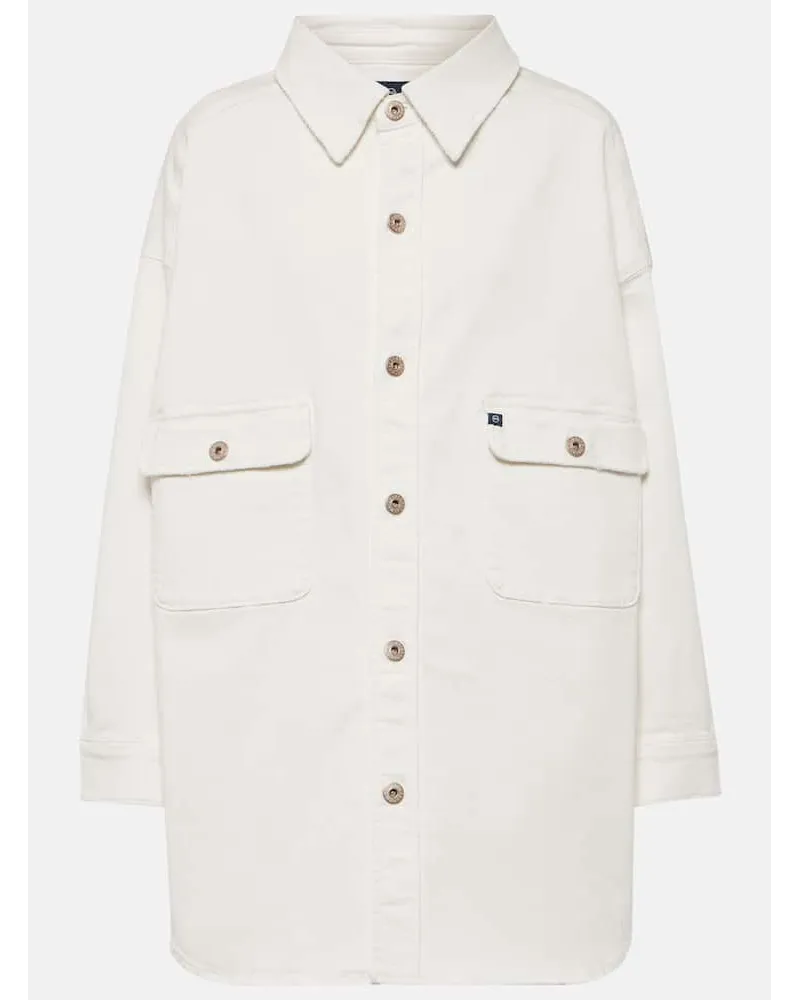 Adriano Goldschmied Giacca di jeans oversize Bianco