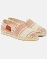 Etro Espadrillas a righe Rosso