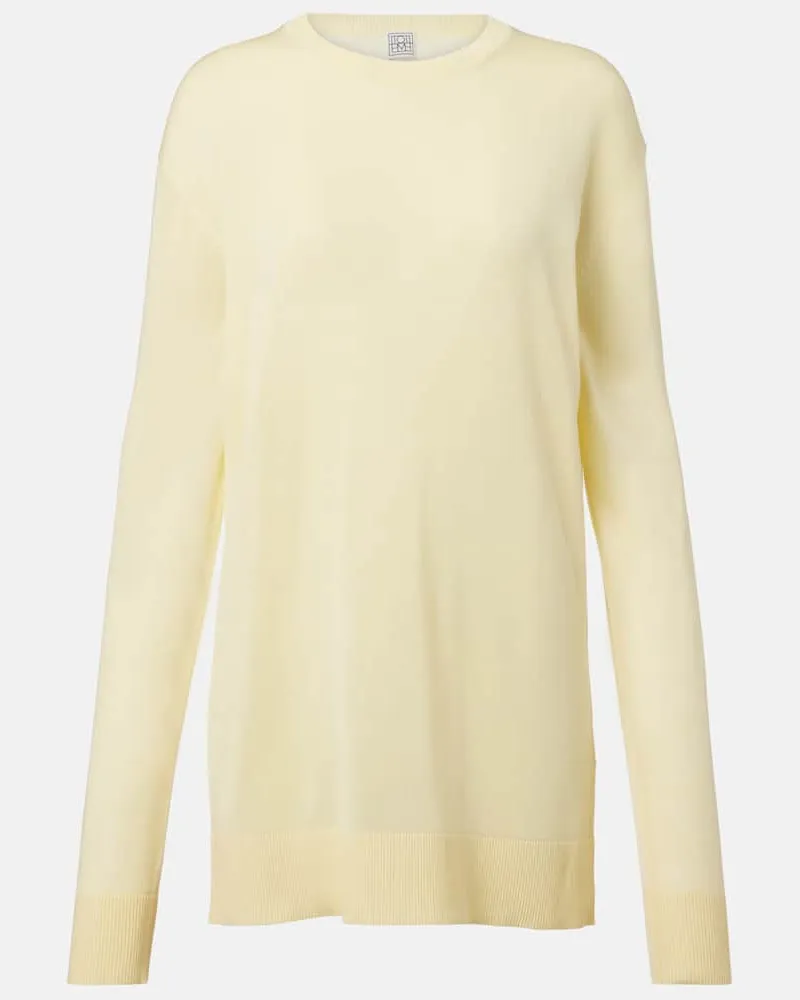 Totême Pullover oversize Giallo