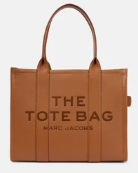 Marc Jacobs Borsa The Large in pelle Marrone