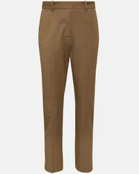 Joseph Pantaloni slim Coleman in gabardine Beige