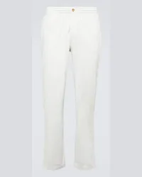 Ralph Lauren Pantaloni in misto cotone Bianco