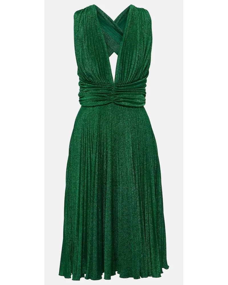 Dolce & Gabbana Miniabito con ruches Verde