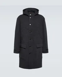 TOD'S Parka in lana Grigio