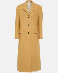 KHAITE Cappotto in misto lana Giallo