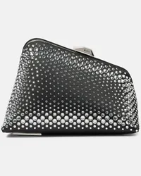 ATTICO Clutch Midnight Mini con decorazioni Nero