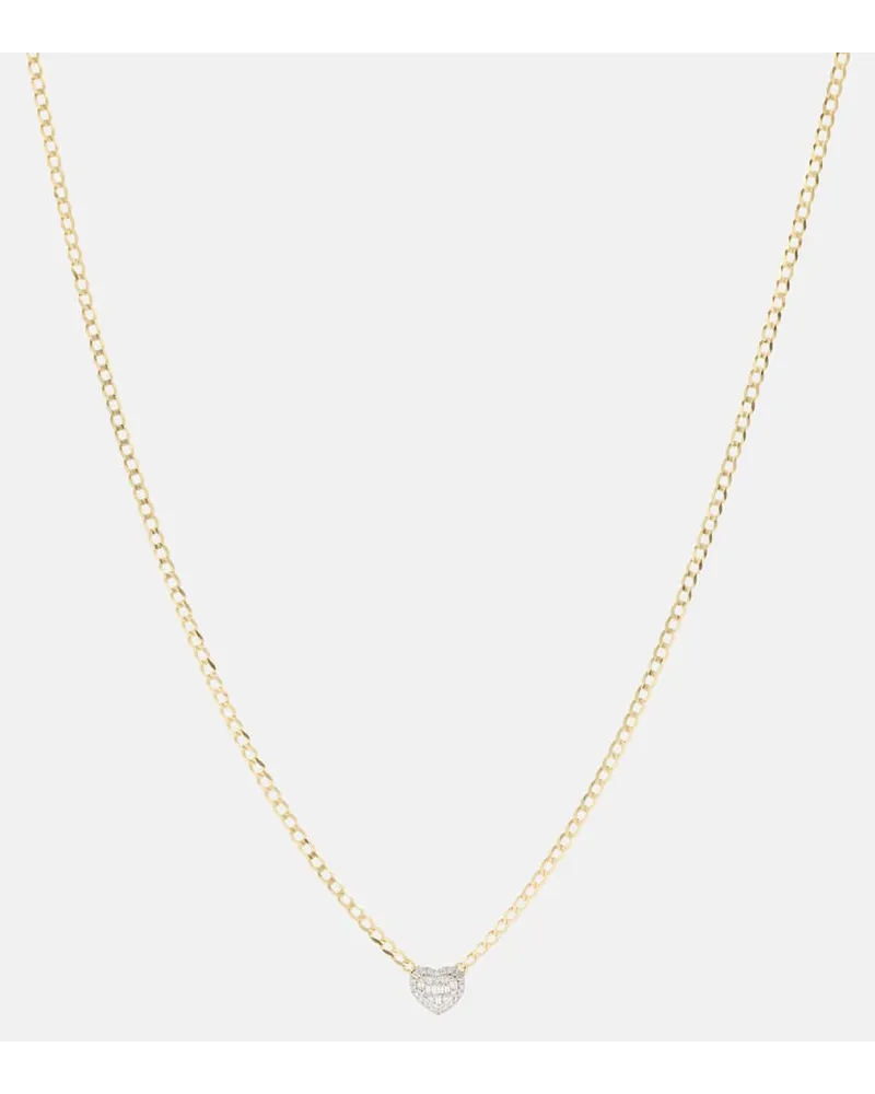 Stone & Strand Collana in oro 10kt con diamanti Oro