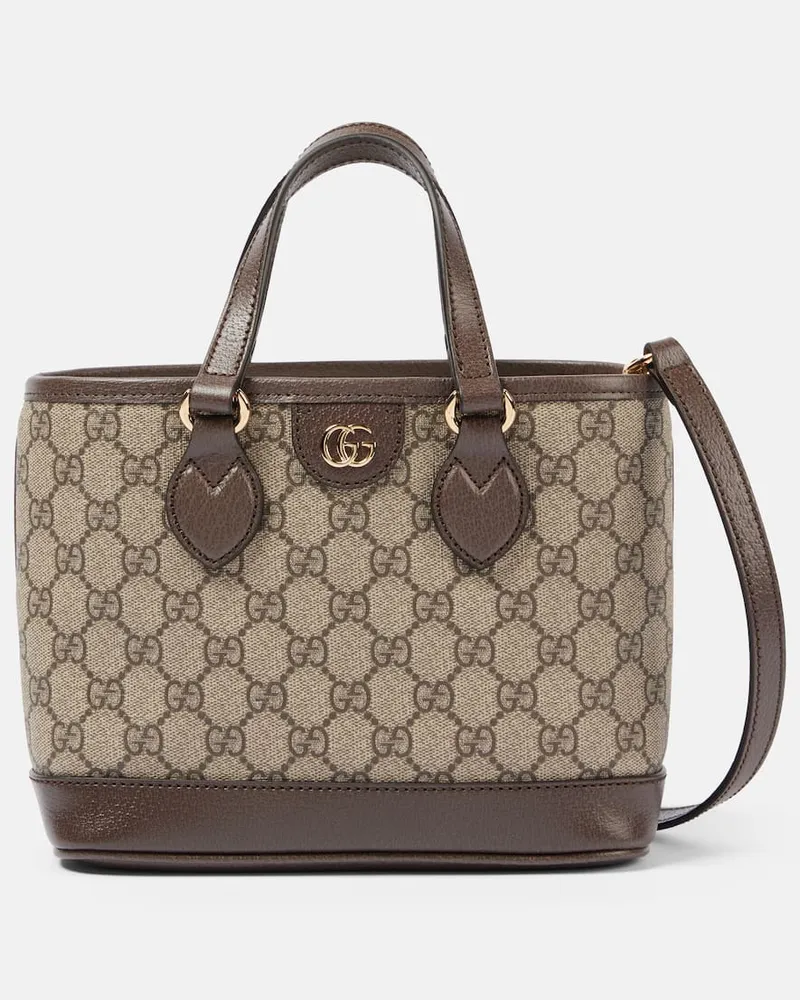 Gucci Borsa Ophidia Mini con pelle Beige