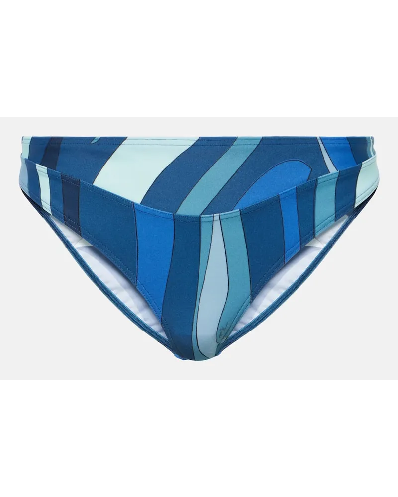 Emilio Pucci Slip bikini Marmo Blu