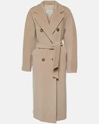 Max Mara Cappotto in lana e cashmere Neutro